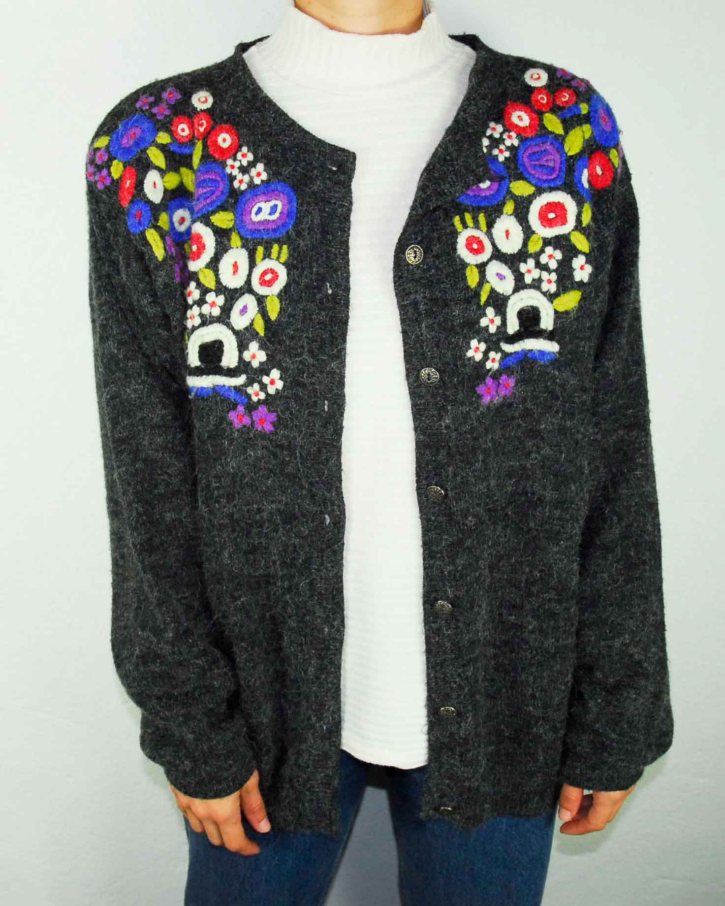 y cardigan 80s